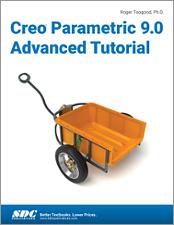 Creo Parametric 9.0 Advanced Tutorial book cover