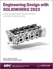 Engineering Design with SOLIDWORKS 2023 book cover