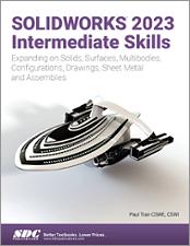 SOLIDWORKS 2023 Intermediate Skills book cover