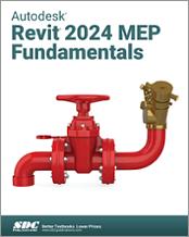 Autodesk Revit 2024 MEP Fundamentals book cover