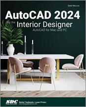 AutoCAD 2024 for the Interior Designer book cover