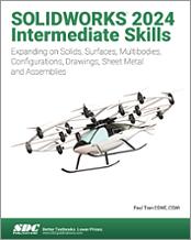 SOLIDWORKS 2024 Intermediate Skills book cover