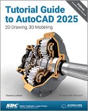 Tutorial Guide to AutoCAD 2025 book cover