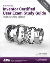 Autodesk Inventor Certified User Exam Study Guide book cover