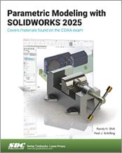 Parametric Modeling with SOLIDWORKS 2025 book cover