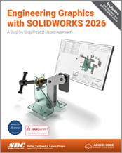 Engineering Graphics with SOLIDWORKS 2026 book cover