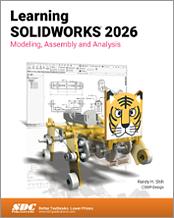Learning SOLIDWORKS 2026 book cover