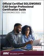 Official Certified SOLIDWORKS CAD Design Professional Certification Guide book cover