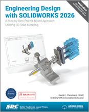 Engineering Design with SOLIDWORKS 2026 book cover
