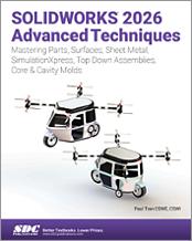 SOLIDWORKS 2026 Advanced Techniques book cover