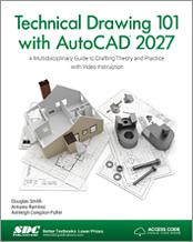 Technical Drawing 101 with AutoCAD 2027 book cover