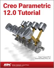 Creo Parametric 12.0 Tutorial book cover