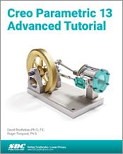 Creo Parametric 13 Advanced Tutorial book cover