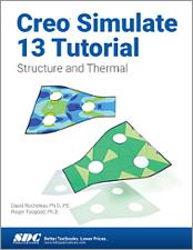 Creo Simulate 13 Tutorial book cover
