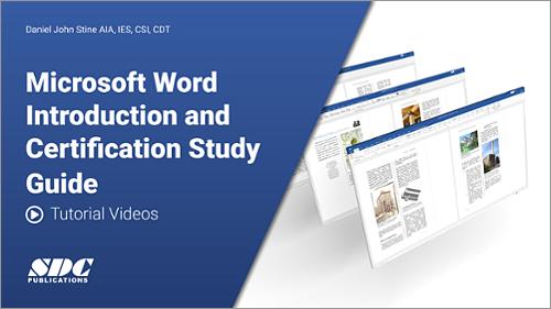 Videos for Microsoft Word Introduction and Certification Study Guide