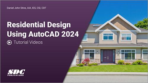 Video Tutorials for Residential Design Using AutoCAD 2024