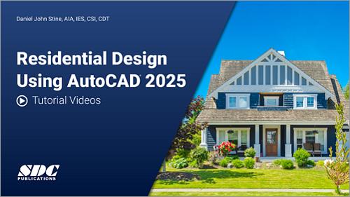 Video Tutorials for Residential Design Using AutoCAD 2025