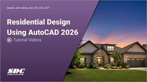 Video Tutorials for Residential Design Using AutoCAD 2026